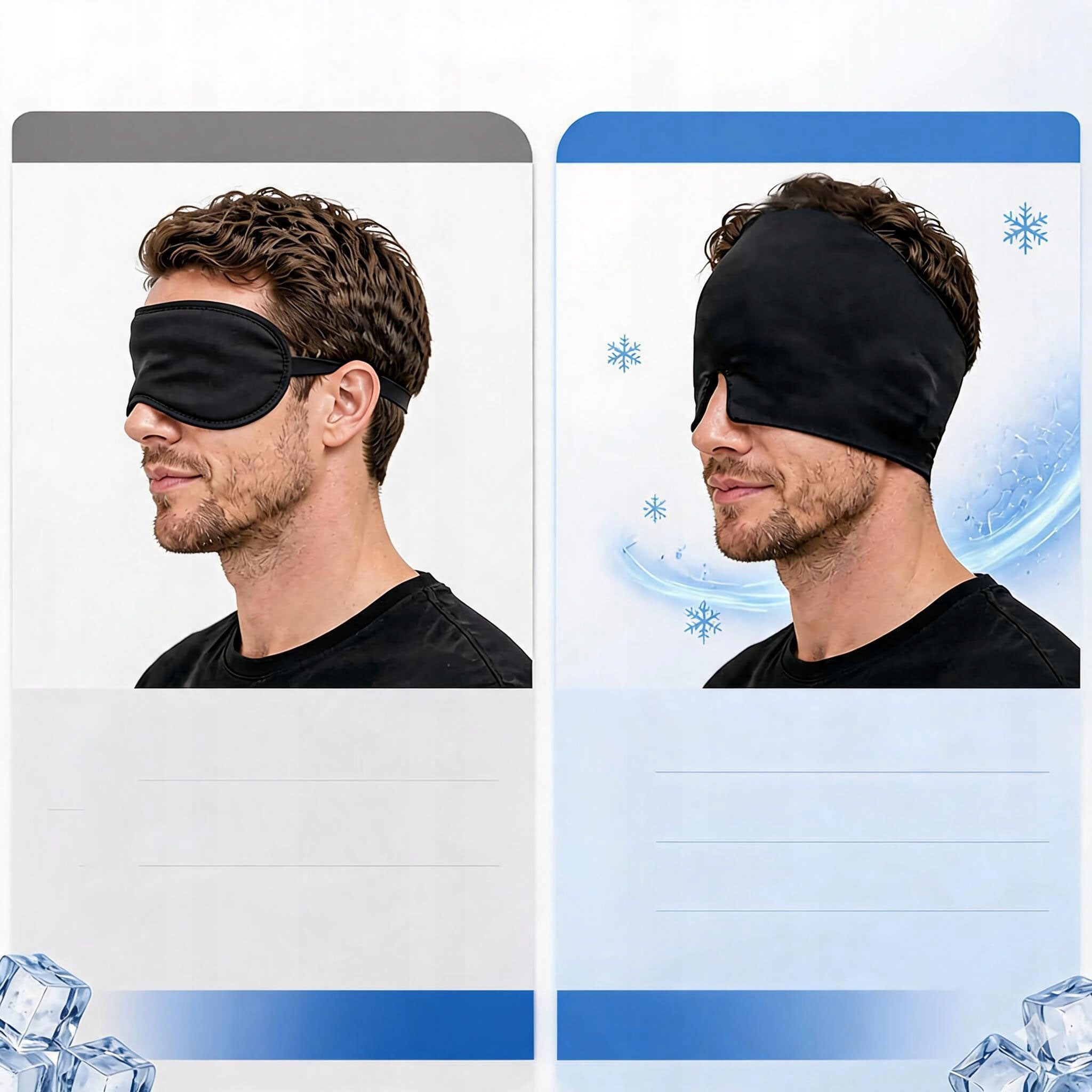 HEAD CAP GEL COMPRESS COOLING MASK TO RELIEVE MIGRAINE PAIN Medical device no