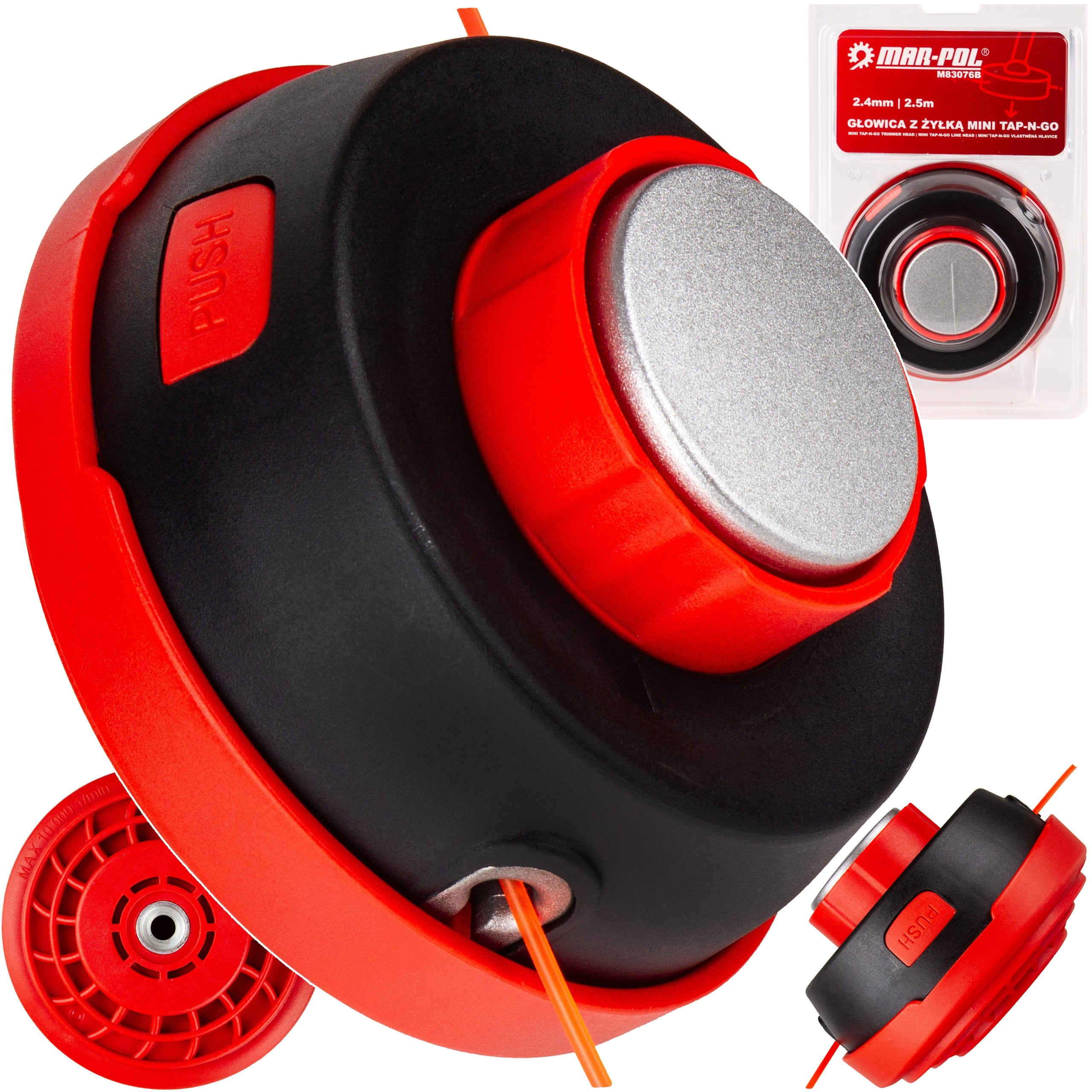 HEAD FISHING LINE SPOOL OF COMBUSTION BRUSH CUTTER DEMON AUTOMATIC bearing
