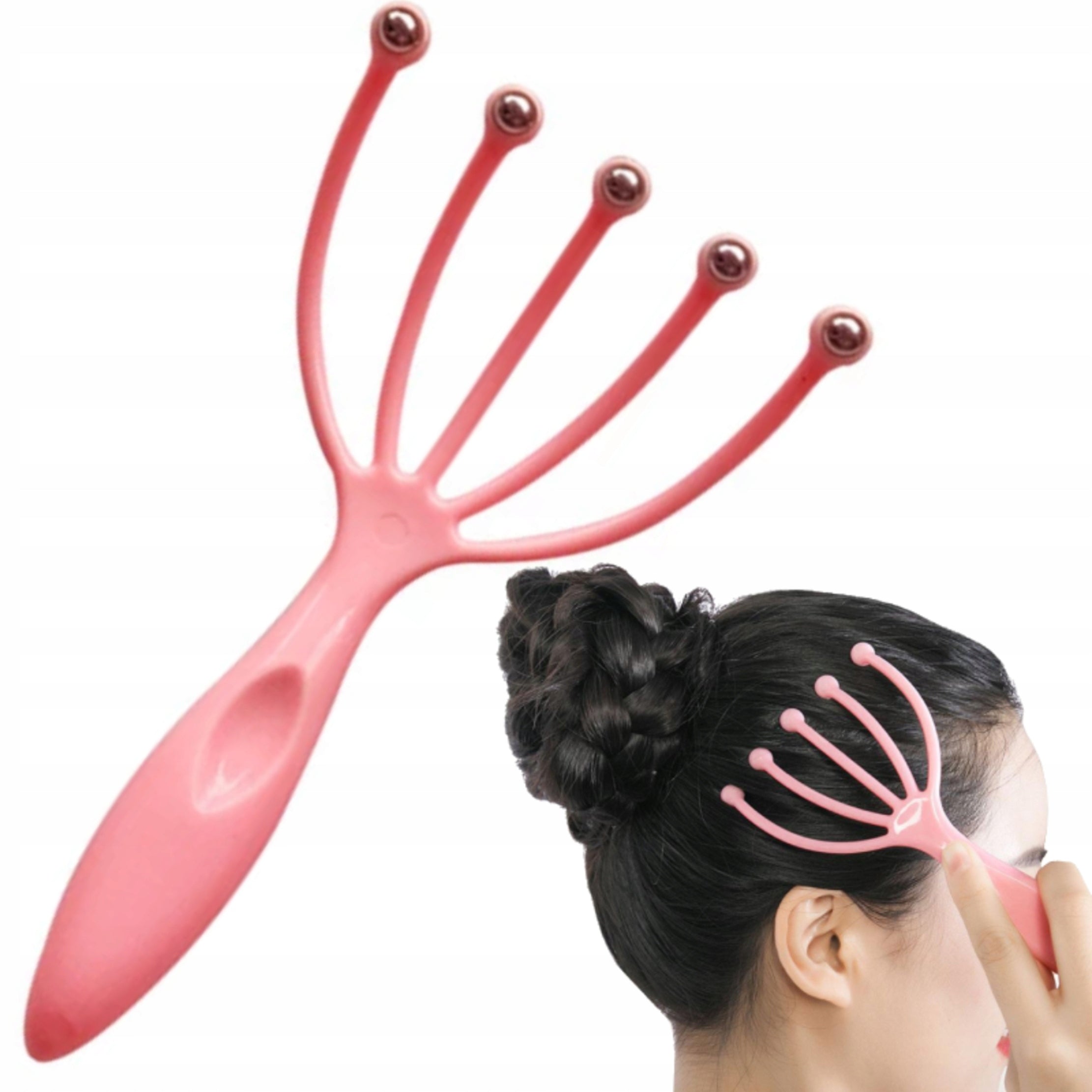 HEAD MASSAGER RAKES FOR RUBS HAIR GROWTH