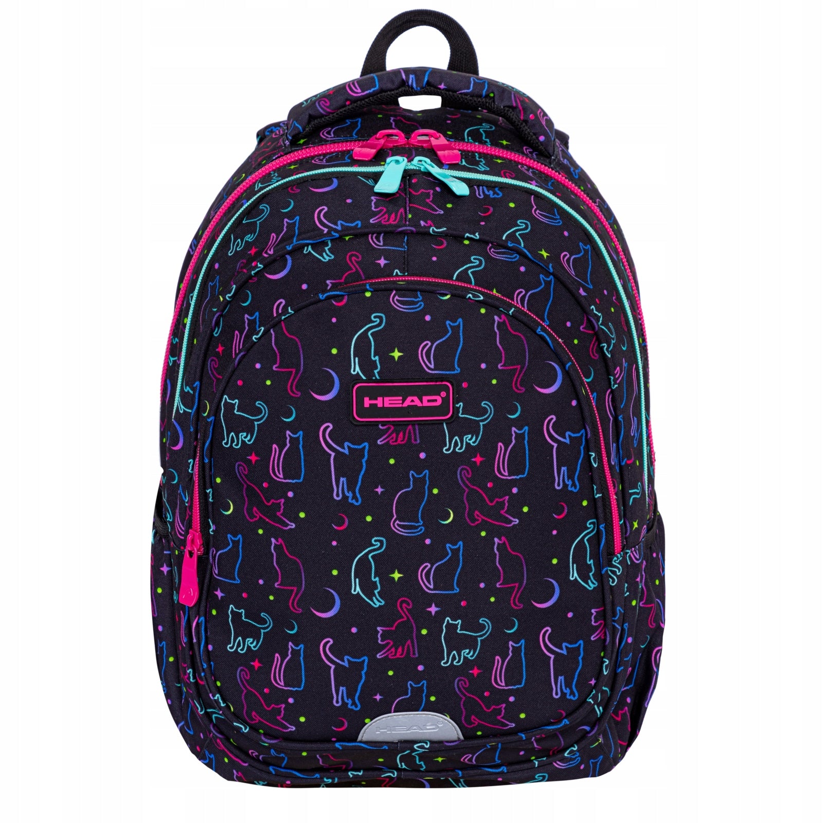 HEAD MIDNIGHT CATS backpack from 3rd class, organizer, laptop compartment Manufacturer code 502024110