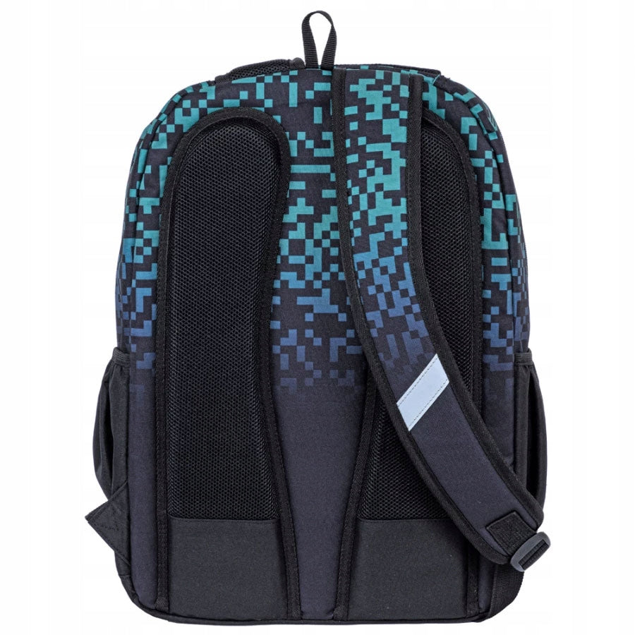 HEAD YOUTH SCHOOL BACKPACK FOR BOY 3D BLACK Manufacturer code 40472