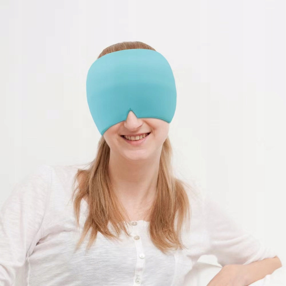 HEADBAND MASK CAP Lova Nest COOLING GEL FOR HEADACHE MIGRAINE COMPRESS Medical device no