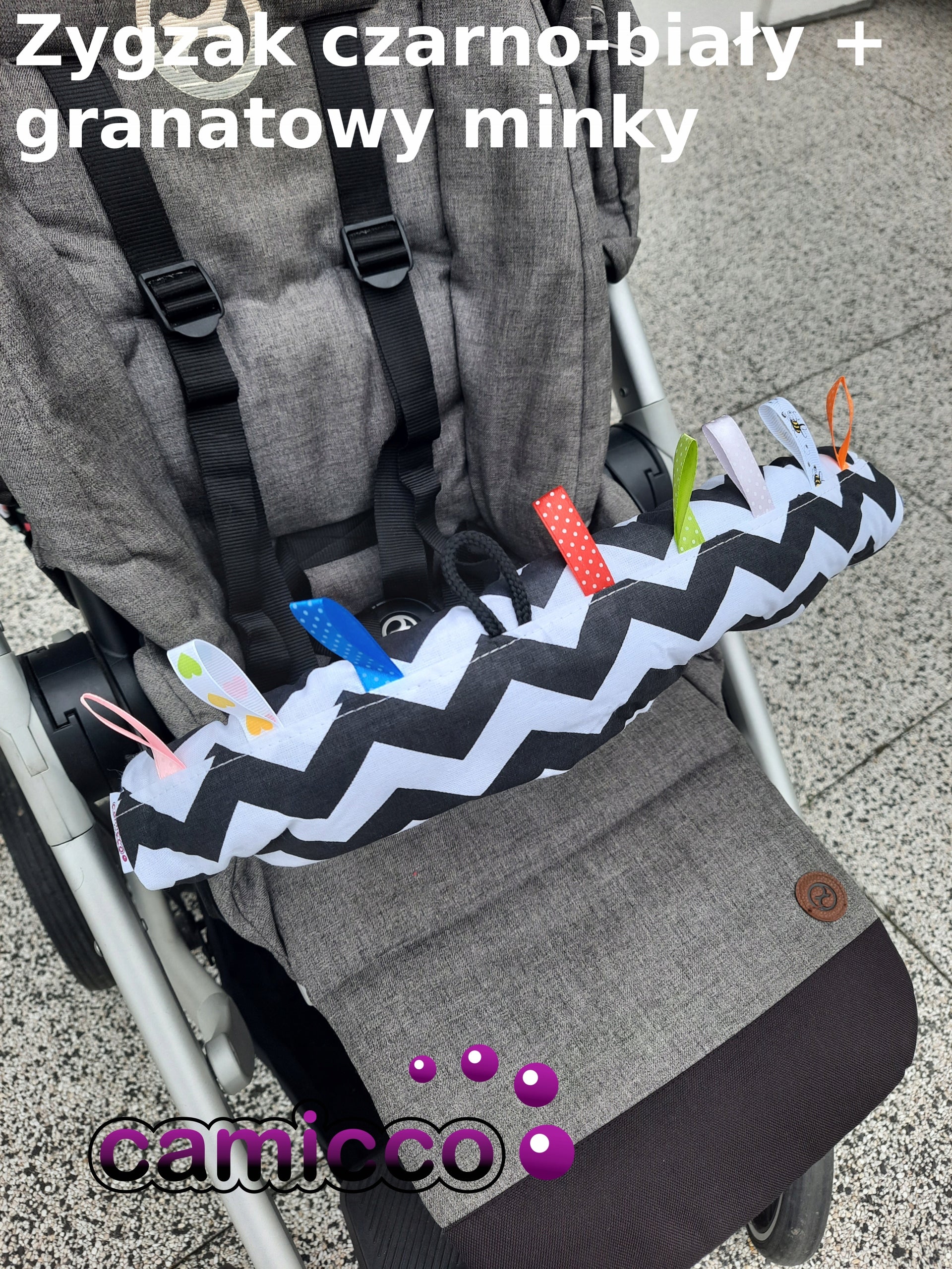 HEADBAND PROTECTOR BARRIER COVER for stroller MINKY BARRIER stroller cover Manufacturer code CAM132