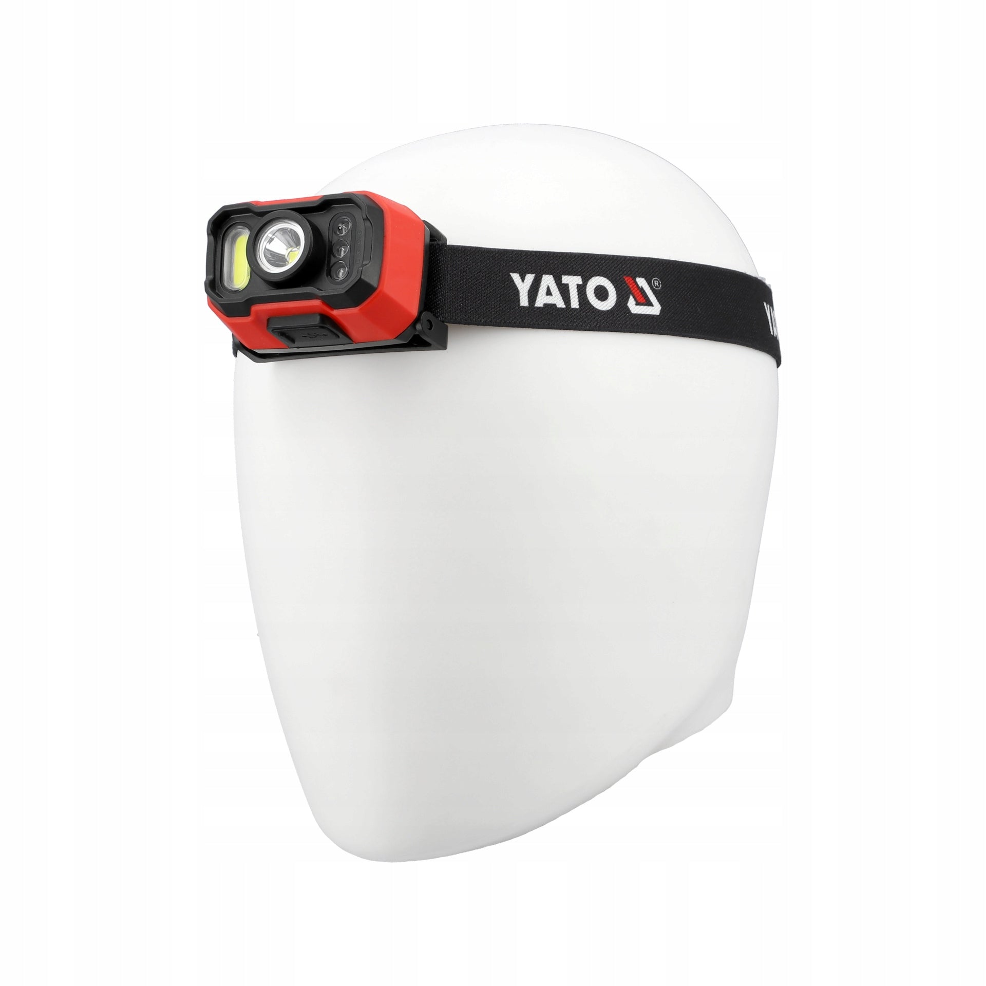HEADLAMP 1000LM WATERPROOF RECHARGEABLE MOTION SENSOR USB-C IP65 Brand Yato