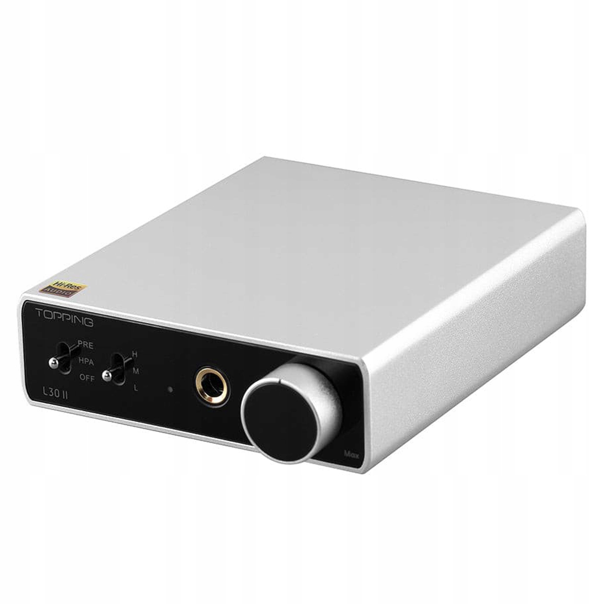 HEADPHONE AMPLIFIER / STEREO PREAMPLIFIER TOPPING L30 II SILVER Manufacturer code L30-II-SLR