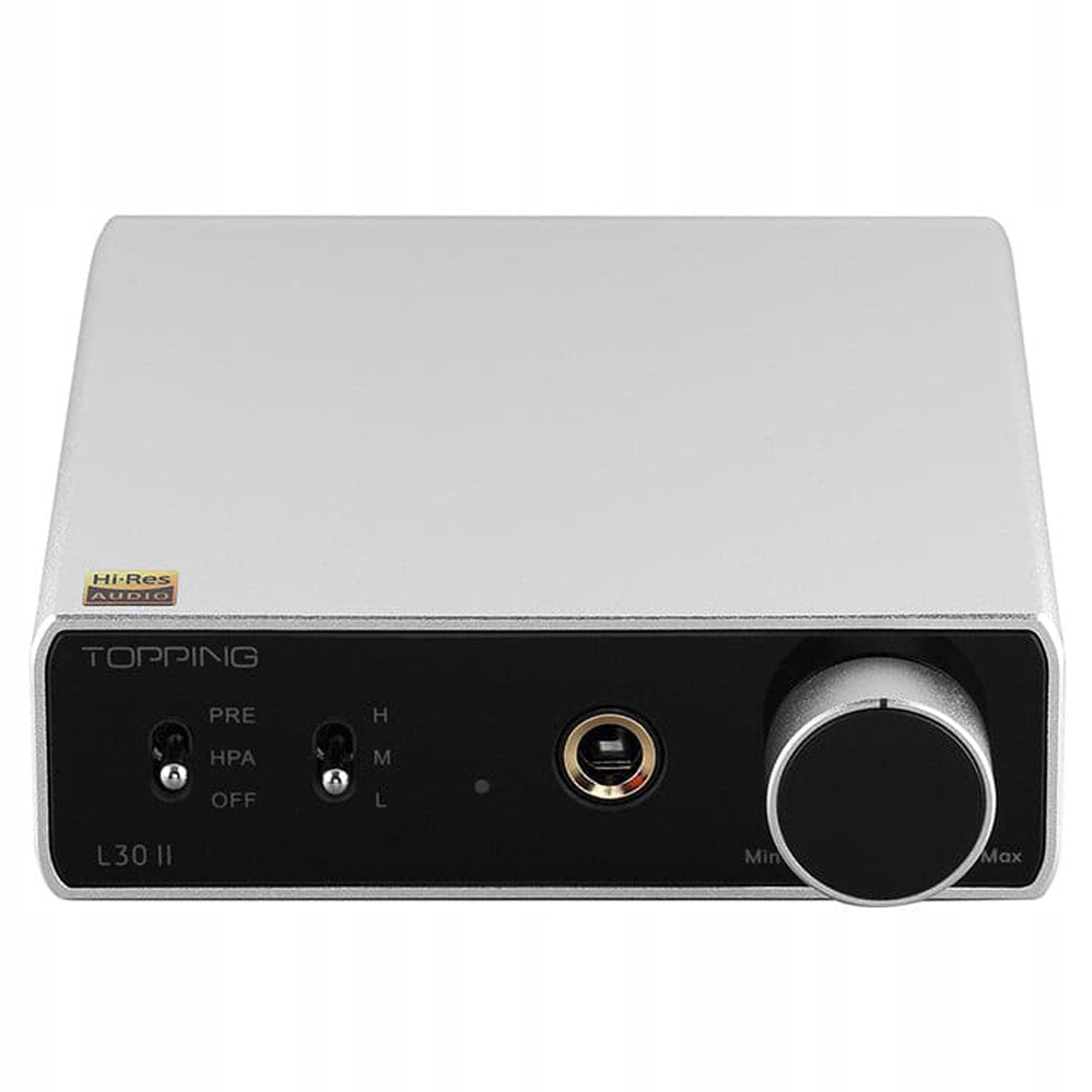 HEADPHONE AMPLIFIER / STEREO PREAMPLIFIER TOPPING L30 II SILVER Packaging status original