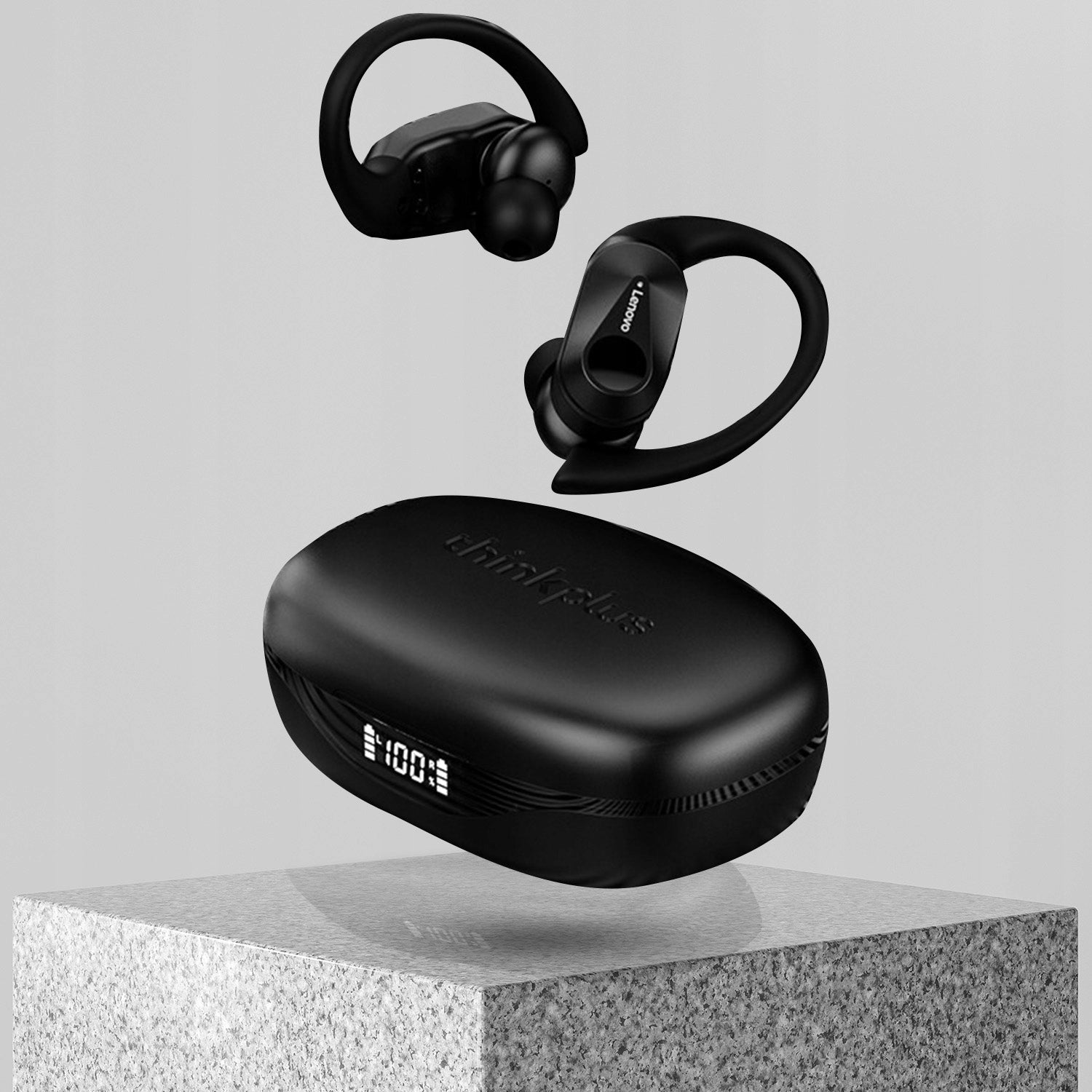 HEADPHONES LENOVO LP75 THINKPLUS WIRELESS BLUETOOTH BEHIND-THE-EAR SPORTS Manufacturer code DOUSZNE SŁUCHAWKI BEZPRZEWODOWE LENOVO LP75