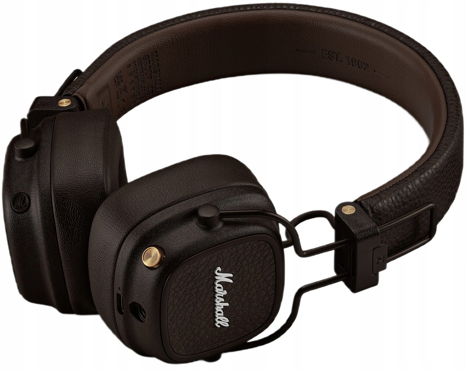 HEADPHONES MARSHALL MAJOR IV WIRELESS ON-EAR BROWN RETRO 80 H BT 5.0 Model Major IV
