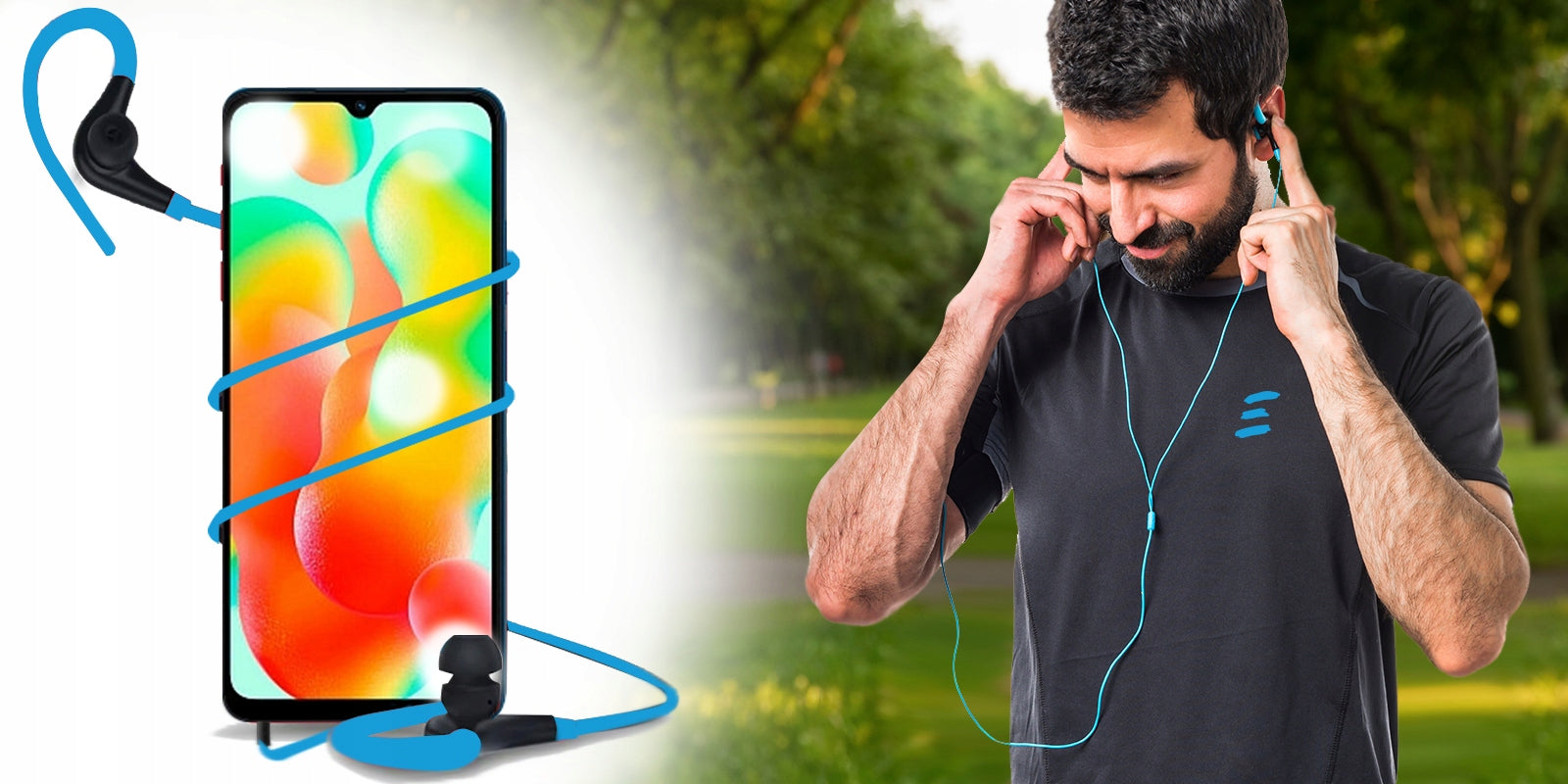 HEADPHONES ON CABLE FOR LAPTOP TABLET PHONE COMFORTABLE BEHIND-THE-EAR Brand Webski