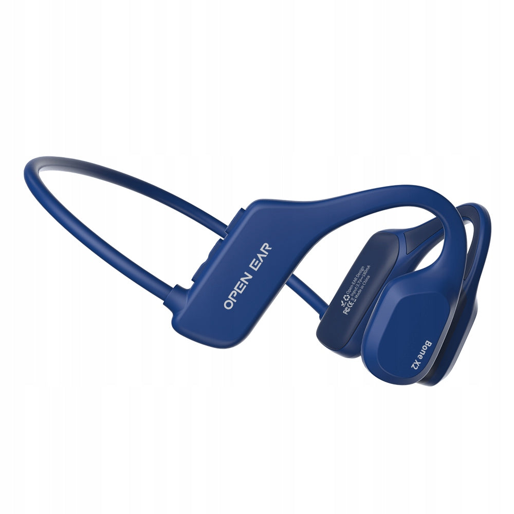 HEADPHONES OPENEAR BONE X2 BLUE IP68 8GB
