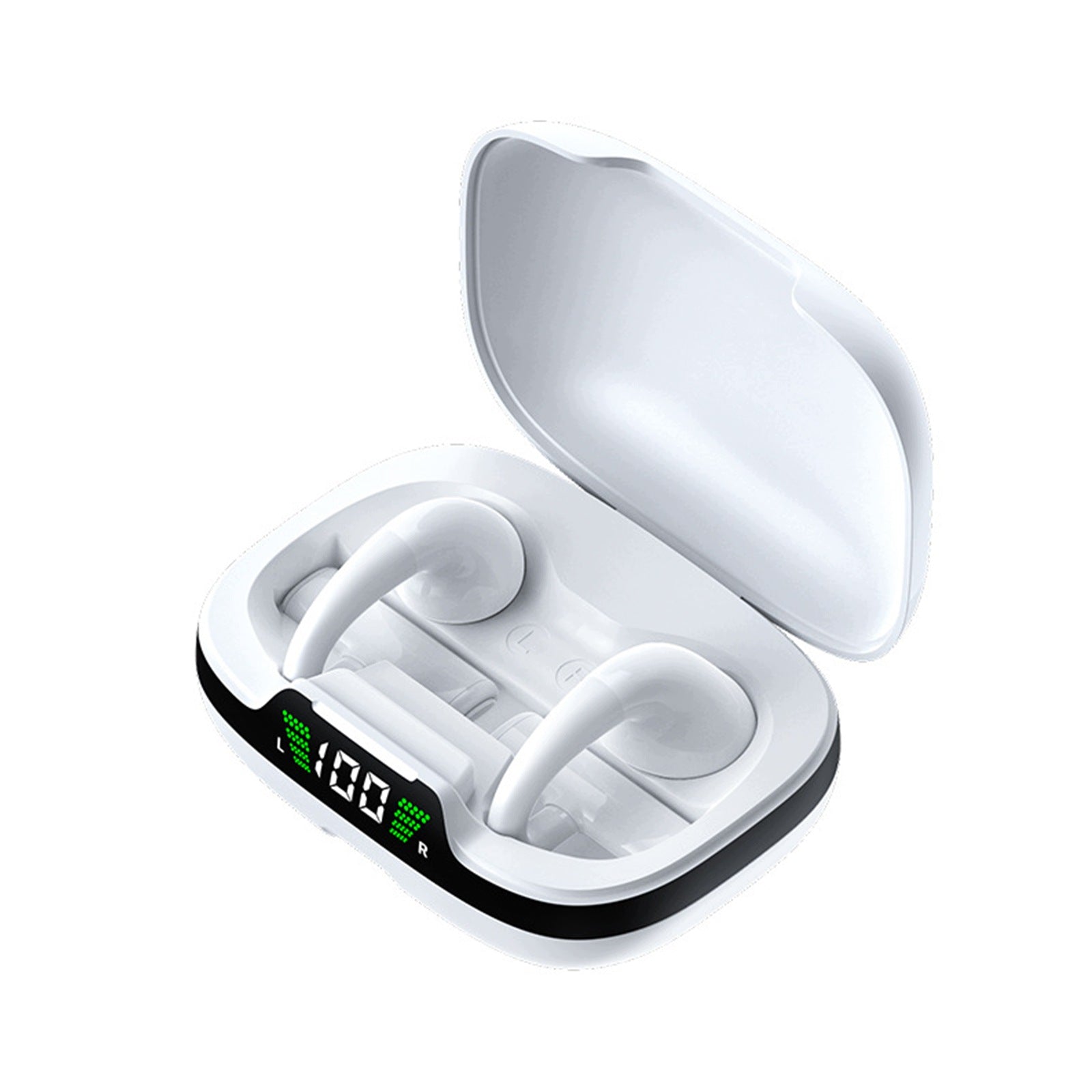 HEADPHONES WITH BLUETOOTH POWER CONSUMPTION CLIP FOR MUSIC SPORTSC