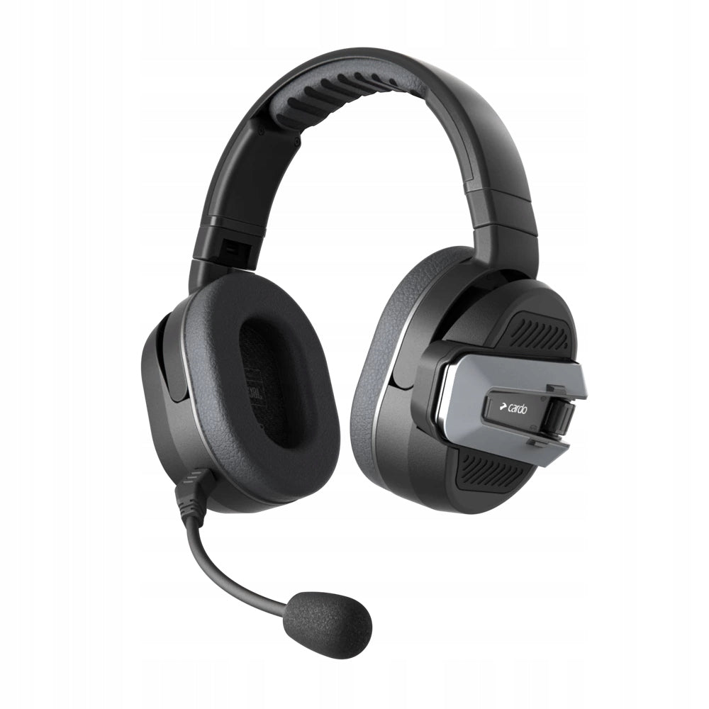 HEADPHONES WITH MICROPHONE INTERCOM CARDO WITH EDGE ORV WITH CONTROL PANEL