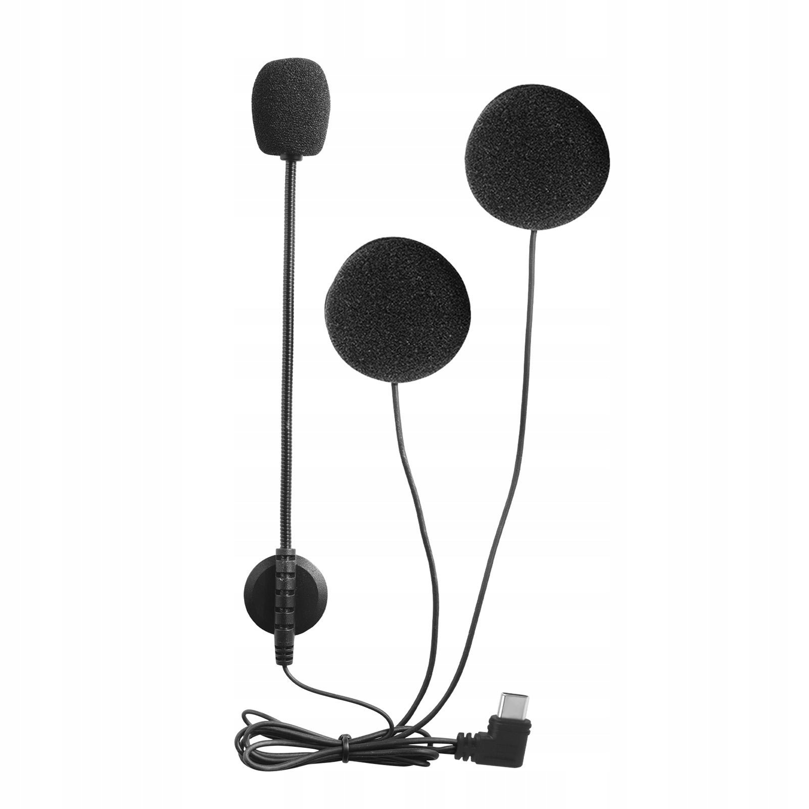 HEADSET WITH MICROPHONE USB C INTERCOM EJEAS MS20 HELMET MOTOR