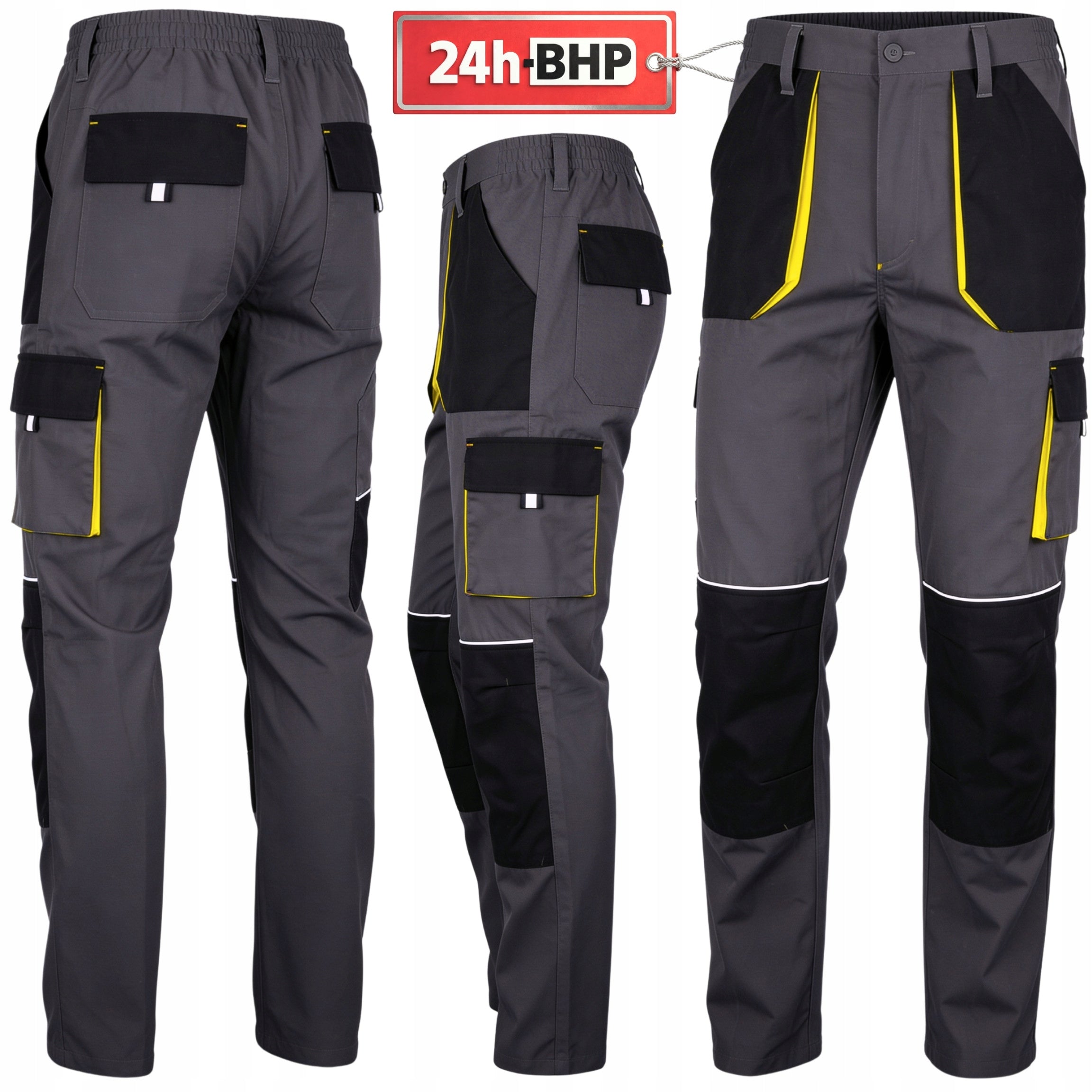 HEALTH AND SAFETY WORK PANTS Men'S ASSEMBLY STRONG REINFORCED FOR WORK