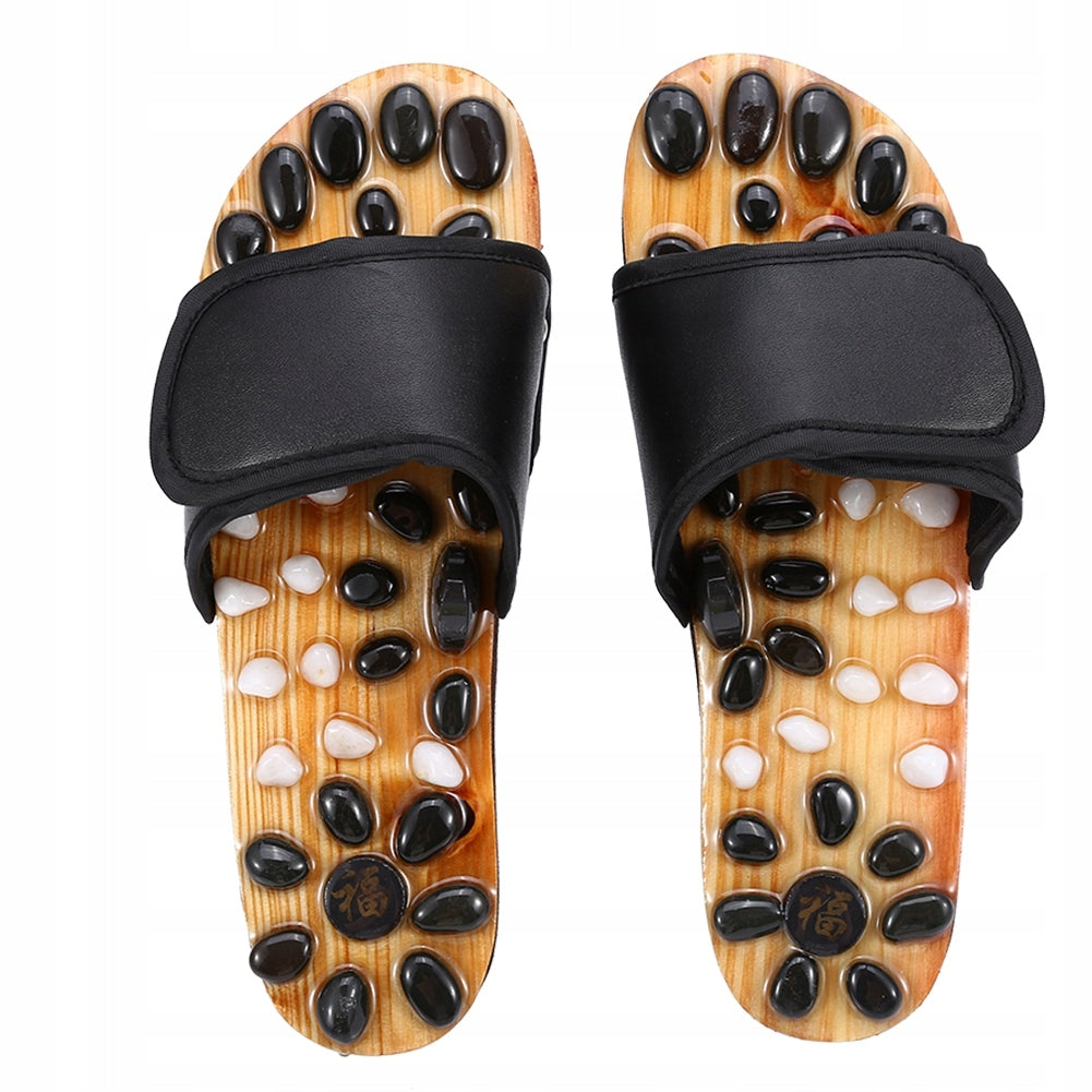 HEALTH MASSAGE FLAPS FOR ACUPRESSURE FOOT MASSAGE WITH STONE 40 Color transparent
