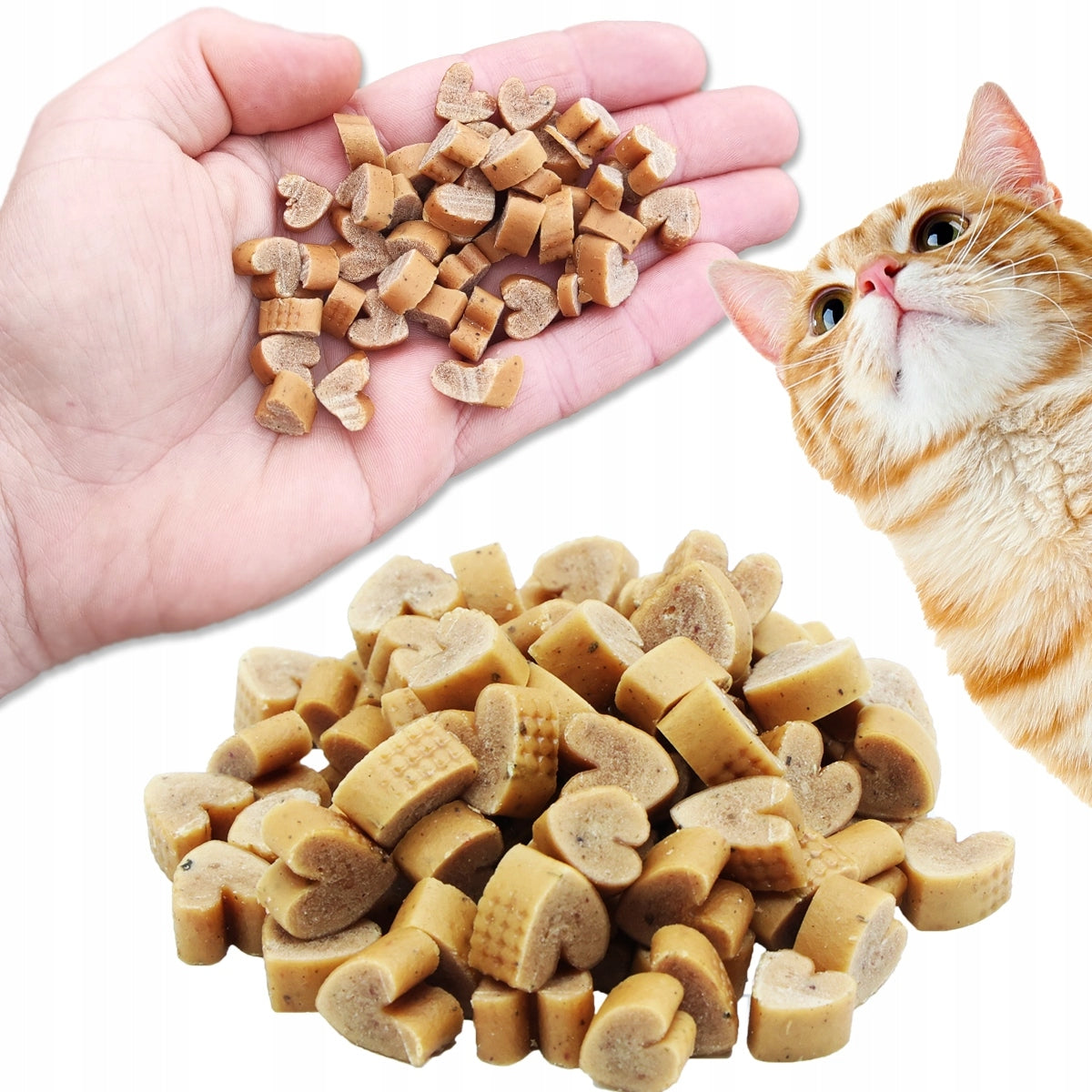 HEALTHY SOFT CAT FLAVORS Hearts for Detaching Chicken 50 g