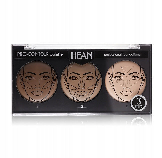 Creme-Gesichtskonturierungspalette Hean Pro-Contour, 15 g 