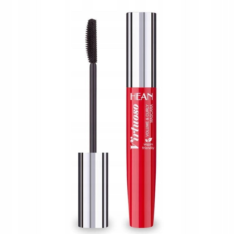 Blakstienų tušas Hean Virtuoso Volume & Curly Black, 10 ml