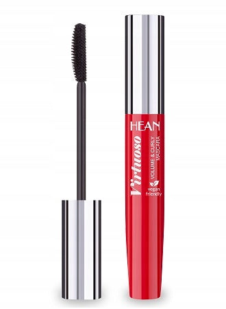 Blakstienų tušas Hean Virtuoso Volume & Curly Black, 10 ml