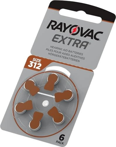 HEARING AID BATTERIES 312 RAYOVAC ADVANCED 60 PCS SET Brand no brand