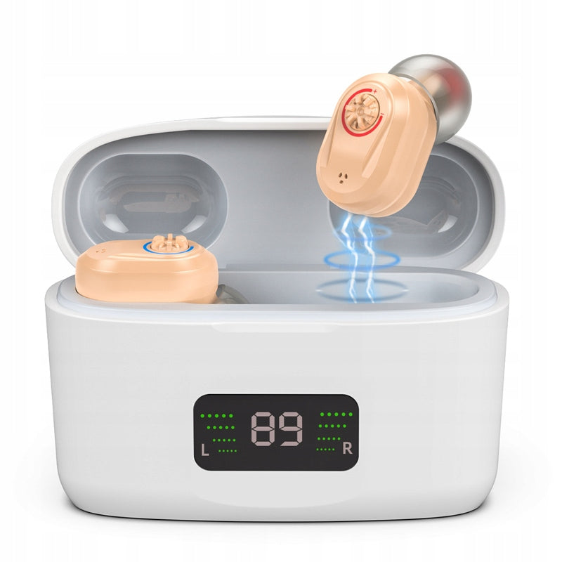 HEARING AID BATTERY SOUND AMPLIFIER SMALL 2IN1