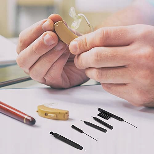 HEARING AID CLEANING KIT 8 ELEMENTS BRUSH MAGNET Brand no brand