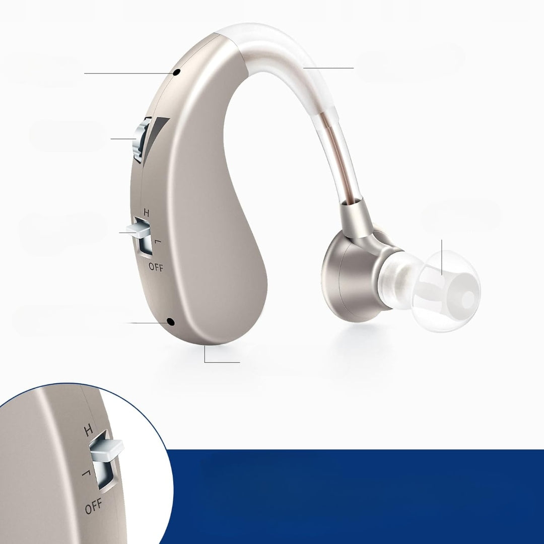 HEARING AID DIGITAL STAETAS RECHARGEABLE IN-EAR HEADPHONE AMPLIFIER Packaging status original