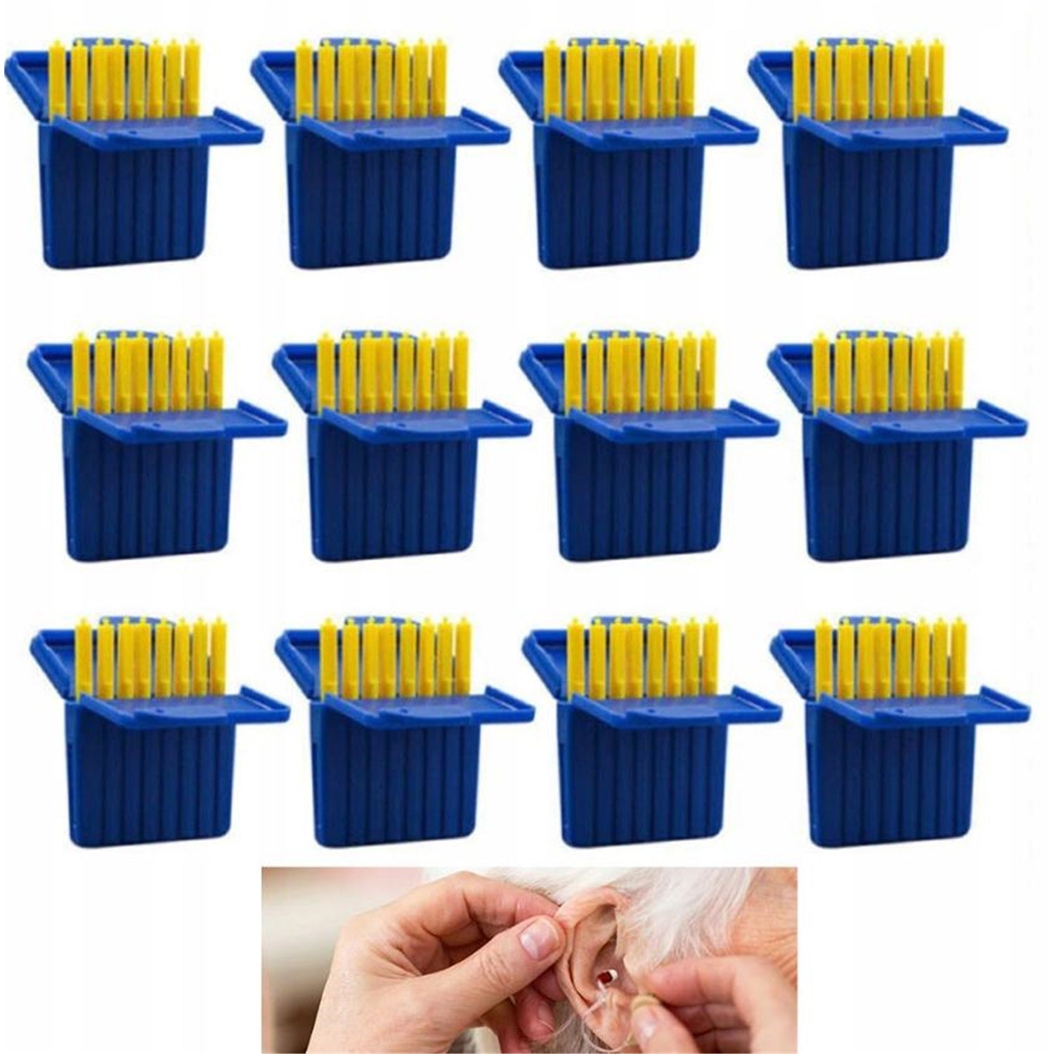 HEARING AID FILTERS 12PCS CAMERA CLOG PROTECTION