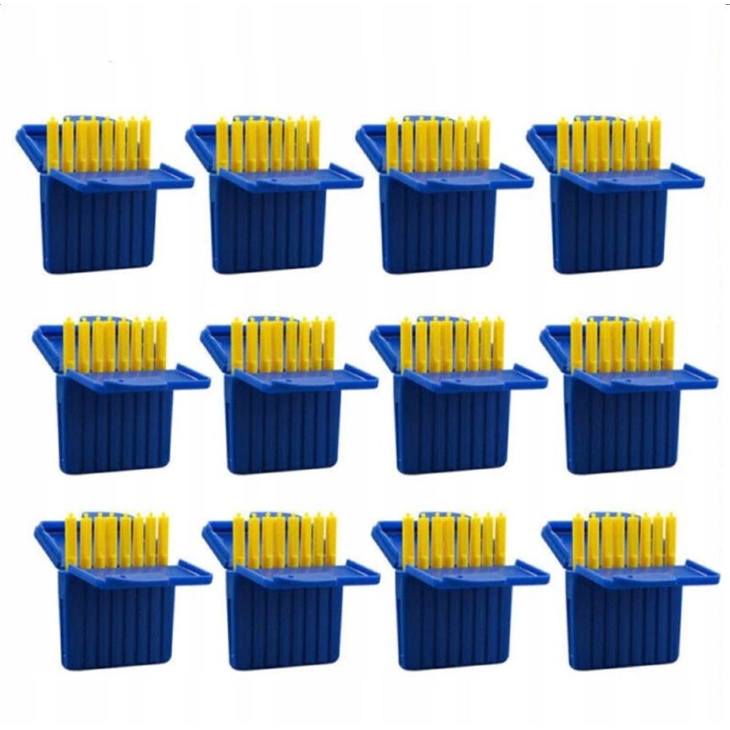 HEARING AID FILTERS 12PCS PLASTIC FAT PROTECTION CASE