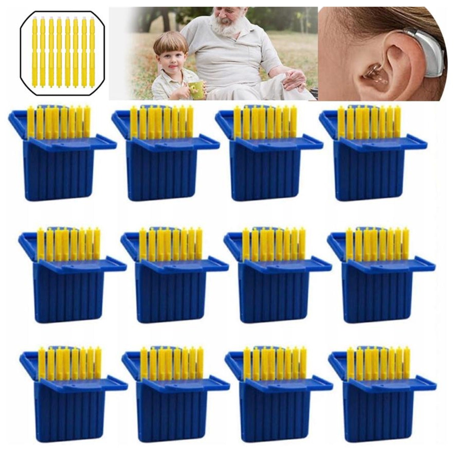 HEARING AID FILTERS 12PCS STARKEY CAMERA HYGIENE TOOL Packaging status original