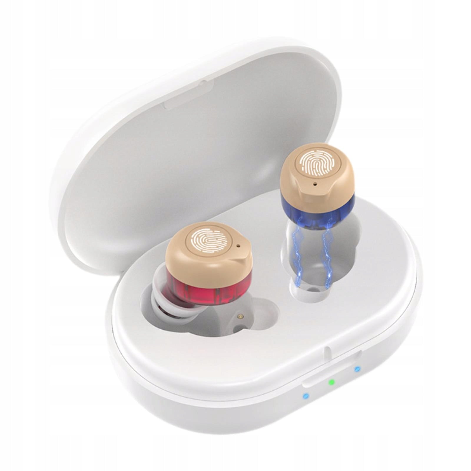 HEARING AID HEARING AMPLIFIER 2 IN 1 RECHARGEABLE EARBUD CASE CERTIFICATE