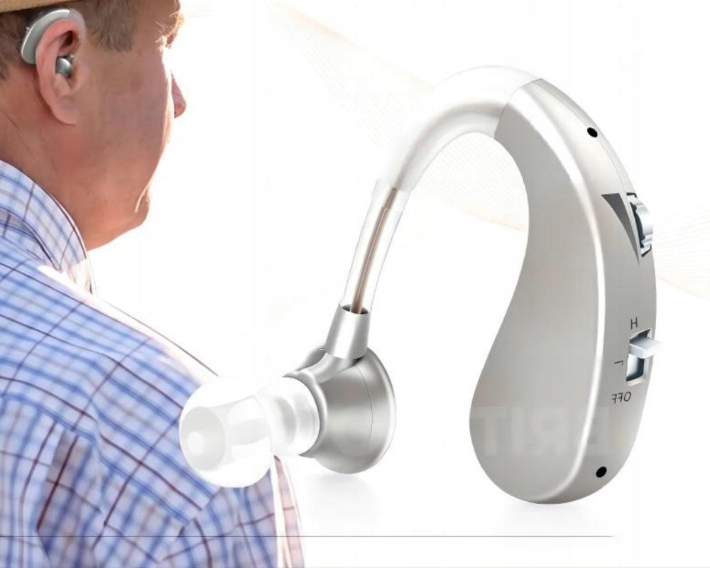 HEARING AID SMALL DISCREET SOUND HEARING AMPLIFIER BATTERY Medical device no