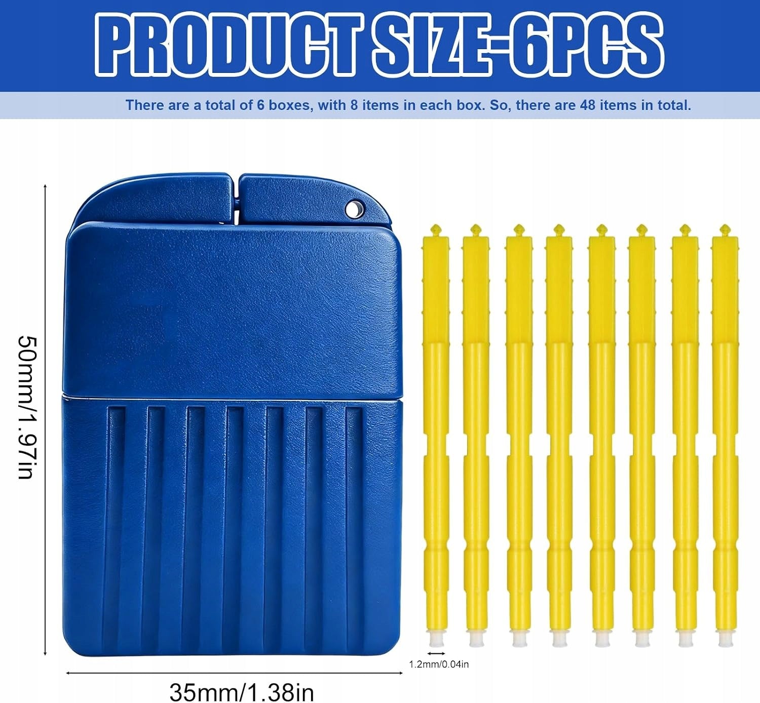HEARING AID WAX FILTERS 48PCS AB REPLACEMENT