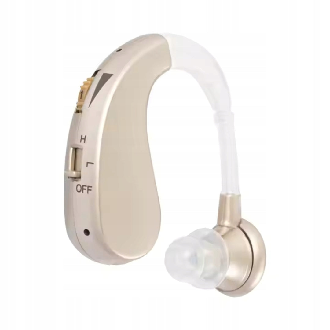 HEARING AID WITH UNIVERSAL FIT FOR LEFT AND RIGHT EAR Packaging status original