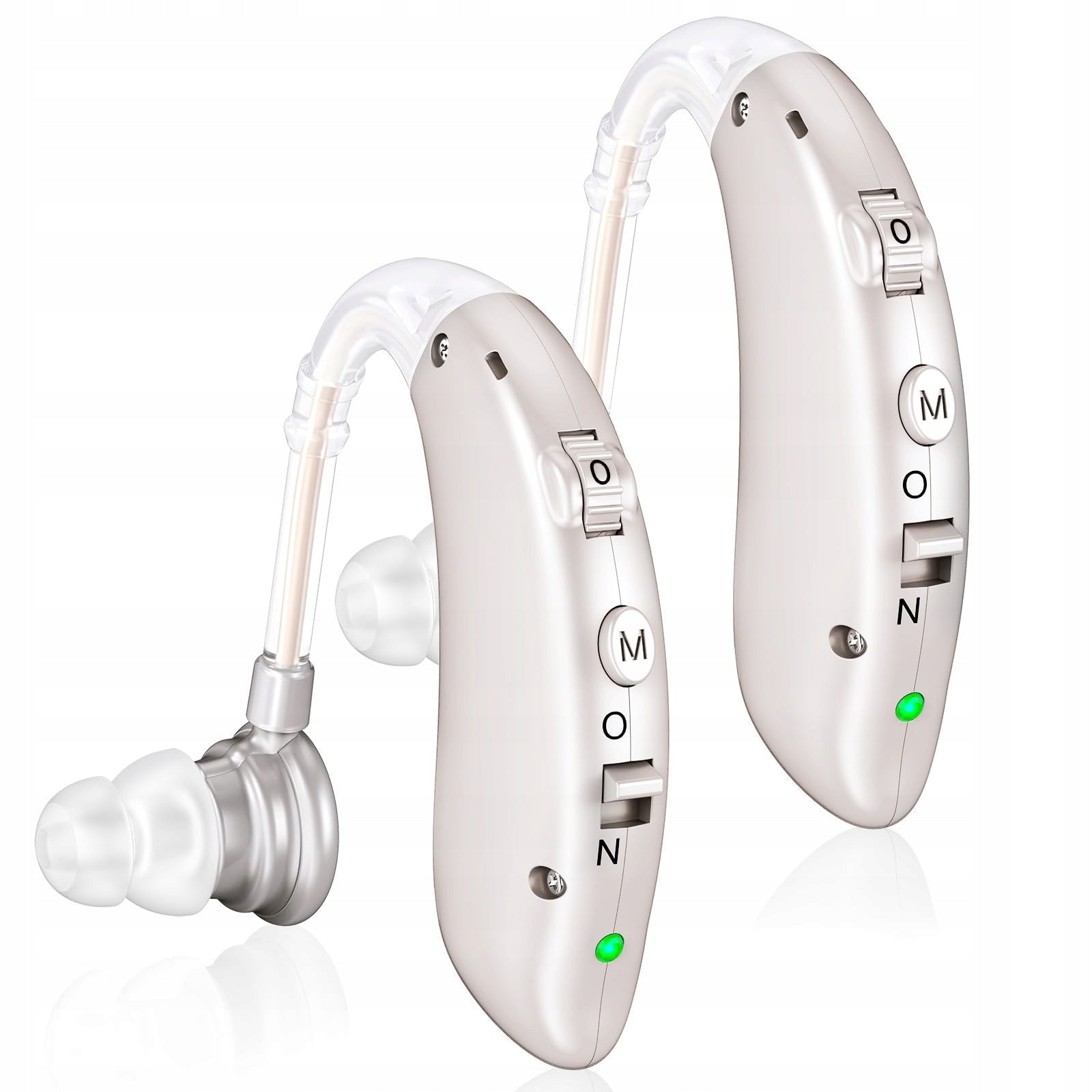 HEARING AID modern in-ear charging via USB strap included