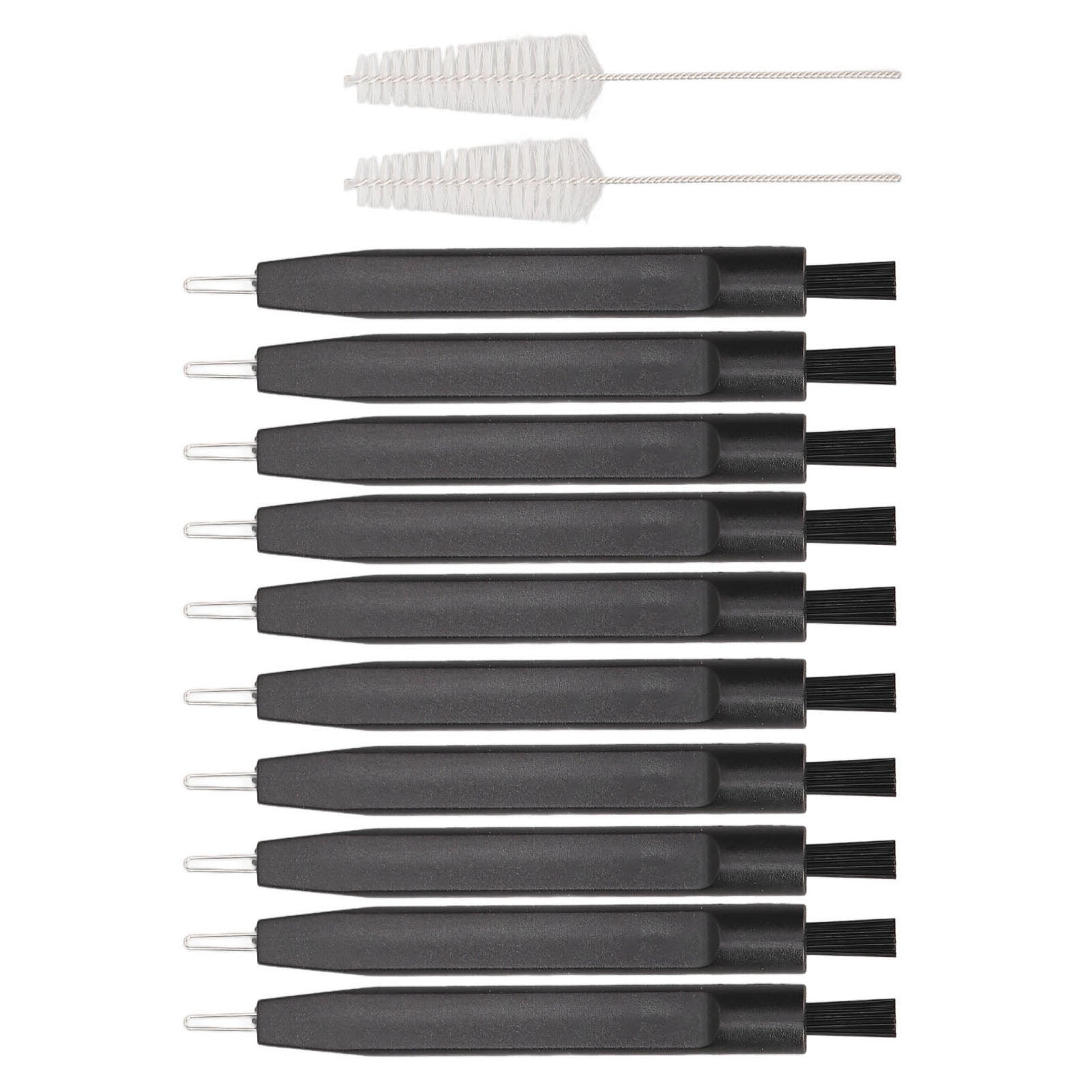 HEARING AMPLIFIER CLEANING BRUSH WITH EARWAX LOOP