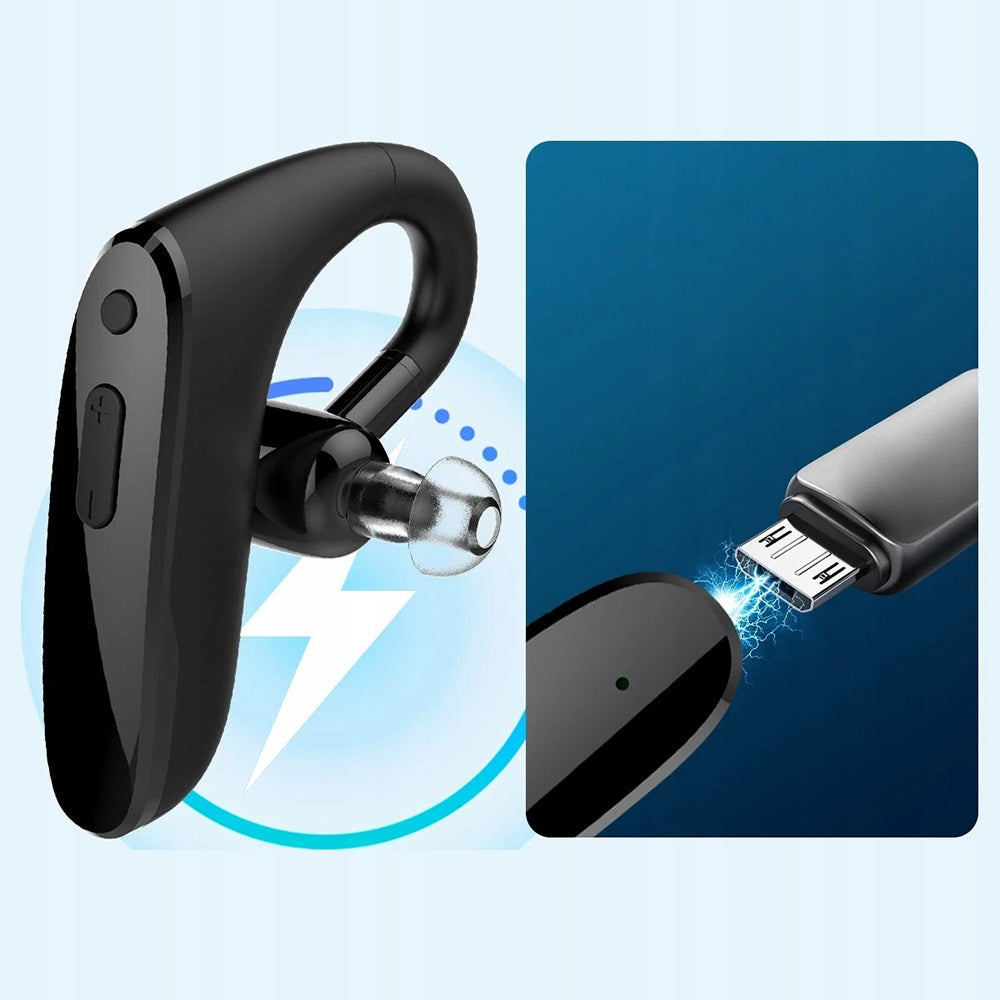 HEARING AMPLIFIER DIGITAL HEARING AIDS 2 PCS BLACK BLUETOOTH 200MAH Medical device no