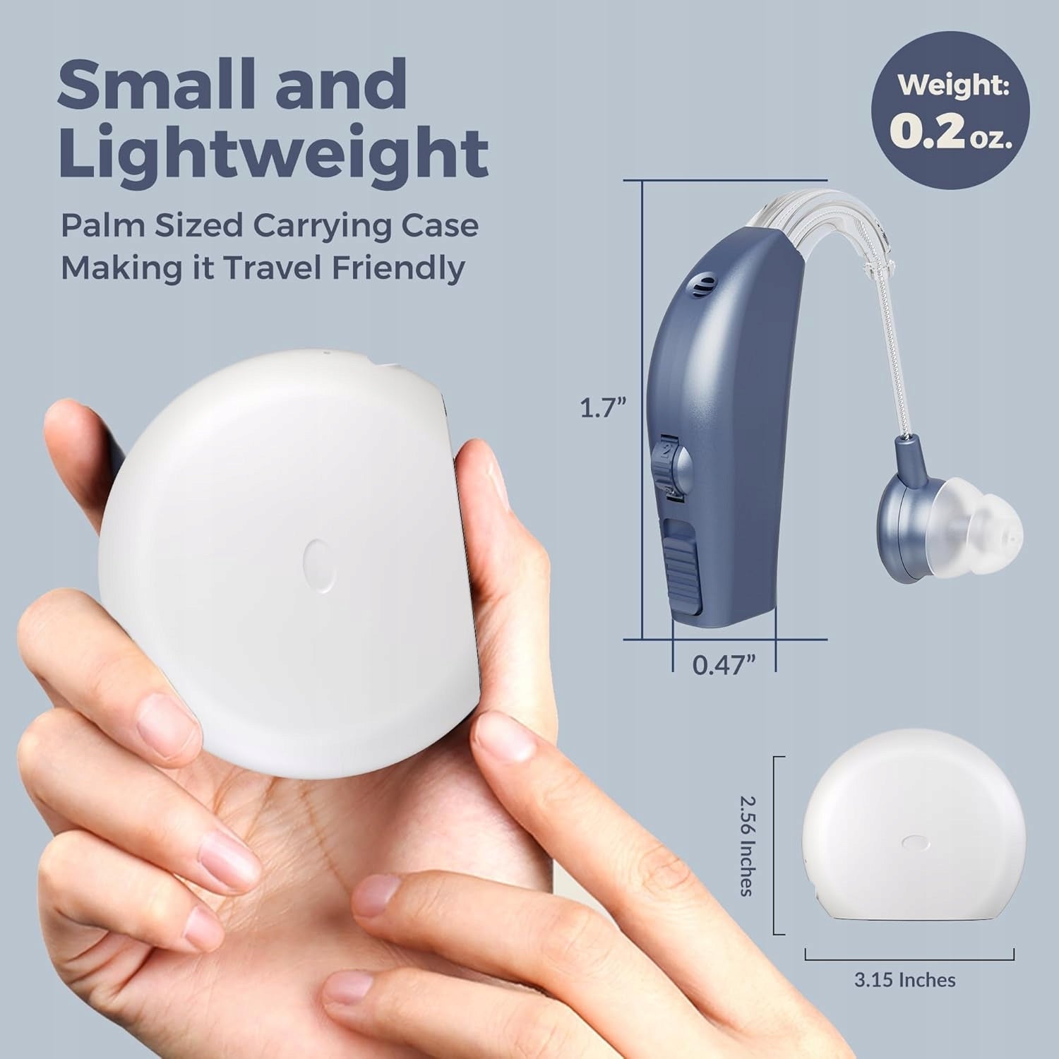 HEARING AMPLIFIER HEARING AID BEHIND-THE-EAR RIGHT LEFT EAR WITH DOCKING STATION Manufacturer code wzmacniacze słuchu dźwięku aparaty słuchowe