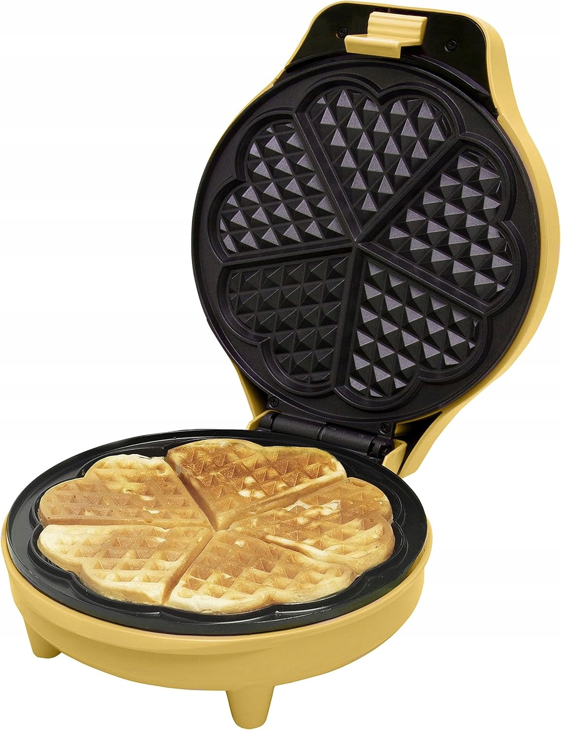 HEART WAFFLE IRON 700W COATING NON-STICK RETRO LED LIGHT Power rating 700 W