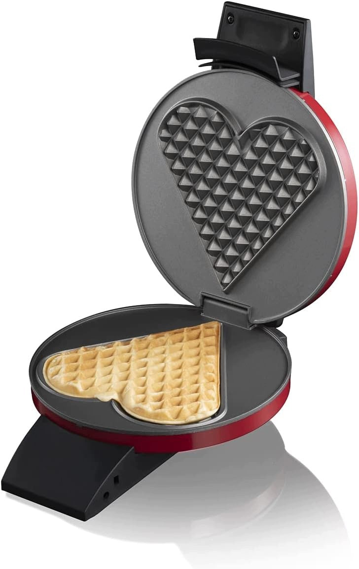 HEART WAFFLE MAKER CLOER 1633V 930W LARGE WAFER HEARTS