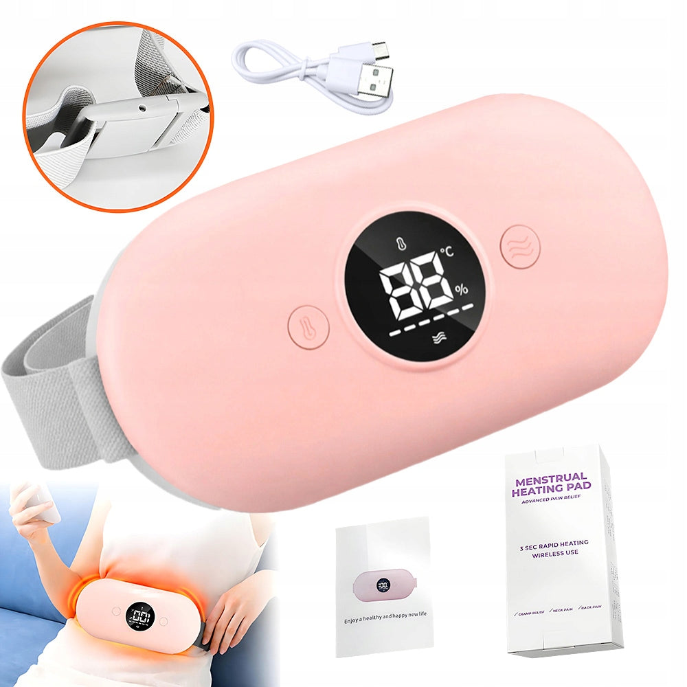 HEAT BELT FOR WOMEN HEATING FOR THE PERIOD OF THE ABDOMEN MENSTRUAL PAIN ON THE BACK