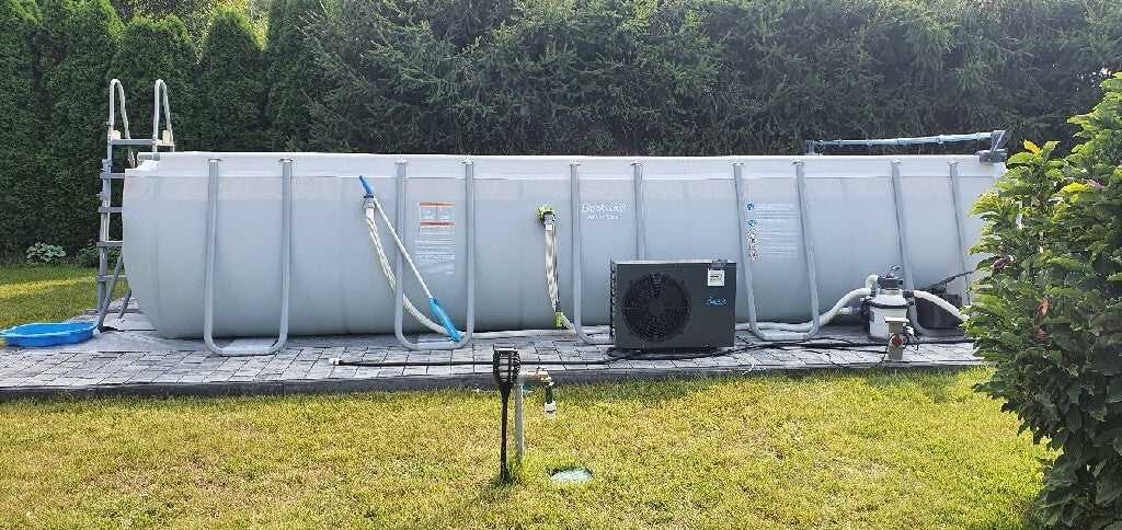 HEAT PUMP 5,03 KW + WiFi - swimming pool INTEX ,BESTWAY up to 25m3 Brand Azuro