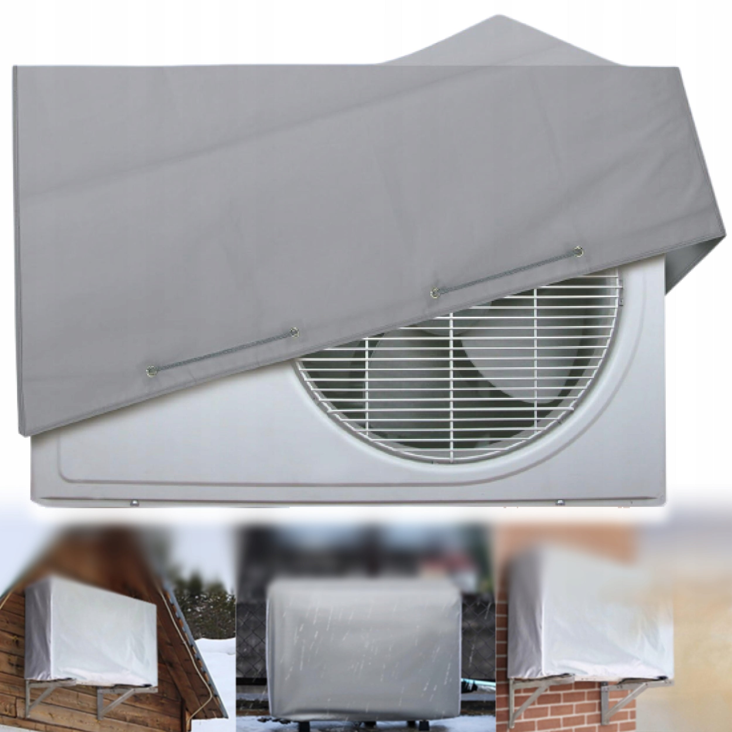 HEAT PUMP COVER AIR CONDITIONING 80x30x57 WATERPROOF PROTECTIVE STRONG
