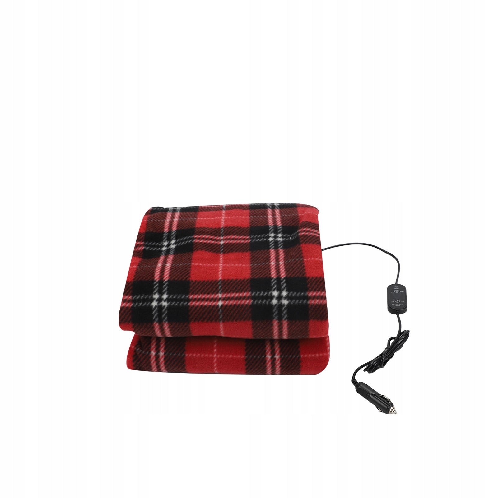 HEATED CAR BLANKET FLANNEL CAMPING ELECTRIC BLANKET