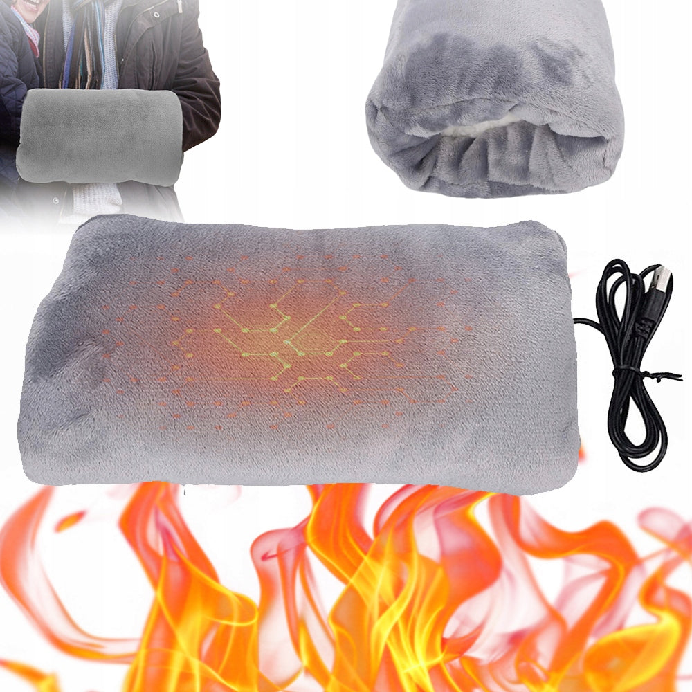 HEATED HAND WARMER USB SOFT HAND WARMER WINTER PORTABLE