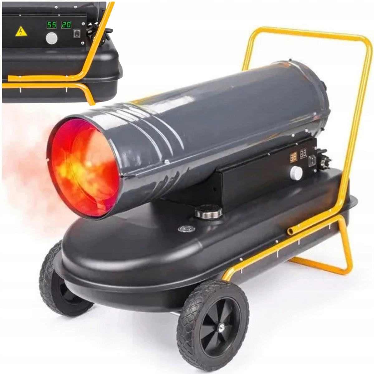 HEATER APRON DIESEL OIL BLOWER 40KW LCD THERMOSTAT