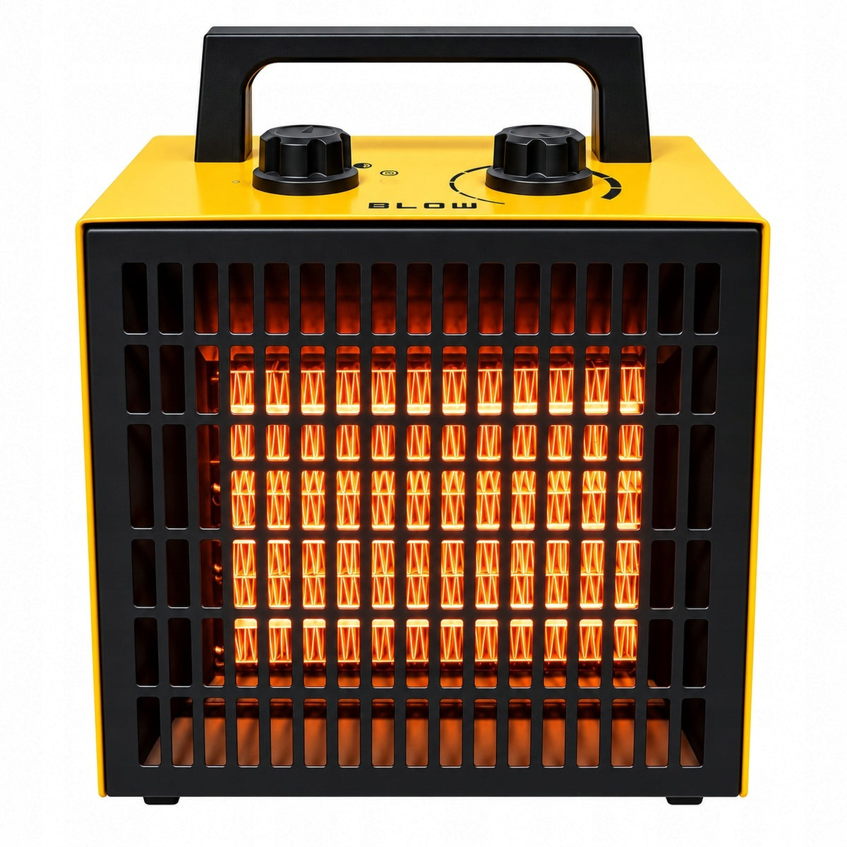 HEATER ELECTRIC HEATER APRON 2000W FAN THERMOSTAT Packaging status original