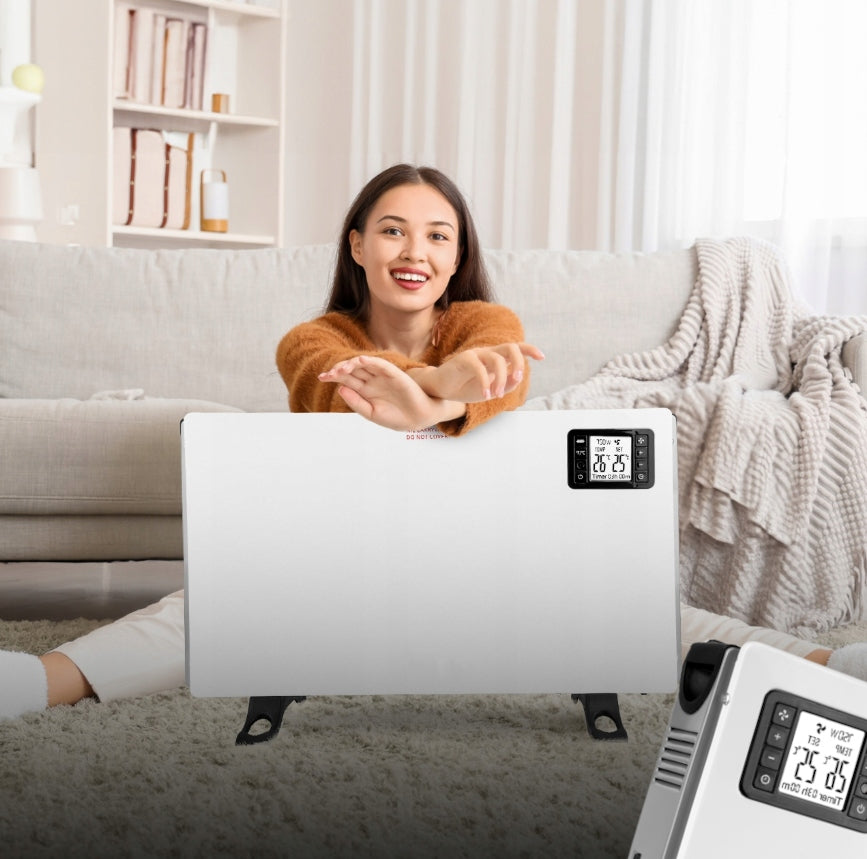 HEATER HOME ELECTRIC CONVECTOR 2000W 3-MODES HEATING ANTI-FROST XL Manufacturer code Grzejnik konwektorowy przenośny ogrzewacz LCD
