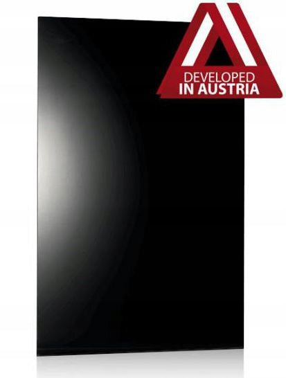 HEATER INFRARED PANEL BLACK GLASS 600W