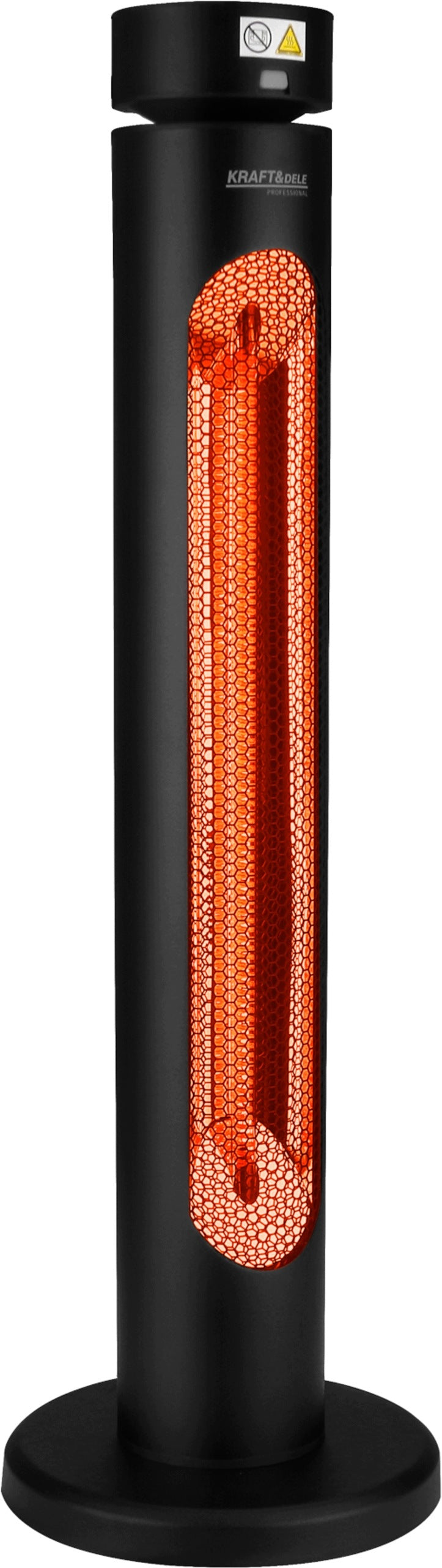 HEATER STANDING RADIATOR 2,5KW CARBON FIBER IP65 Manufacturer code NAGRZEWNICA-PROMIENNIK-STOJACY-01